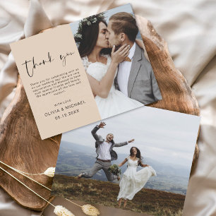 Budget Terracotta Bruiloft Dank u Foto