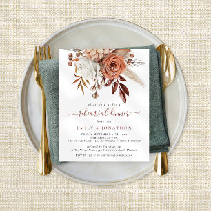 Budget Terracotta Herfst Bloemen Proefavondeten