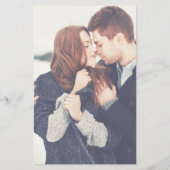 Budget Transparante Foto Wedding Invitations (Achterkant)