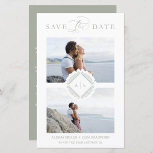 Budget Trendy Initialen Chic Ornament Wedding