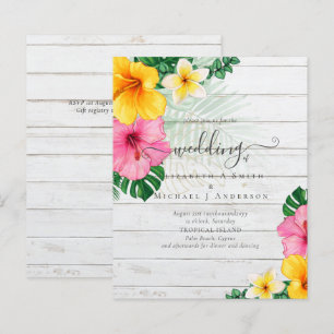 BUDGET Tropisch Paradijs Strand Bruiloft Bloemen