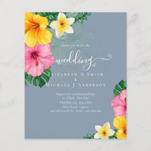 BUDGET Tropisch Paradijs Strand Bruiloft Bloemen