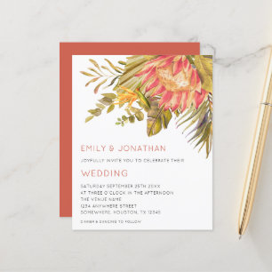 Budget Tropische Foliage Floral Weddenschap