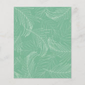 Budget Tropische Waterverf Weddenschap (Achterkant)