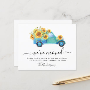 Budget Truck Sunflower We hebben de aankondiging v