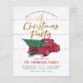 Budget Truck  Wood Rustige Kerstparty (Voorkant)