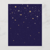 Budget Twinkle Little Star Blue Boy Eerste Verjaar (Achterkant)