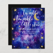 Budget Twinkle Twinkle Little Star Baby shower (Voorkant / Achterkant)