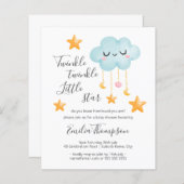 Budget Twinkle Twinkle Little Star Baby shower (Voorkant / Achterkant)