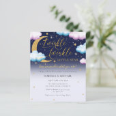 Budget Twinkle Twinkle Little Star Gender Reveal (Staand voorkant)