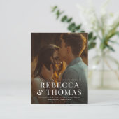 Budget Type Overlay Uitnodiging tot weddenschap (Staand voorkant)