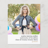 Budget Typografie 2 Aankondiging van het Foto Afst (Voorkant)