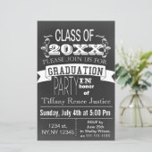 Budget Uitnodiging van de Graduatie van de Gradua (Staand voorkant)