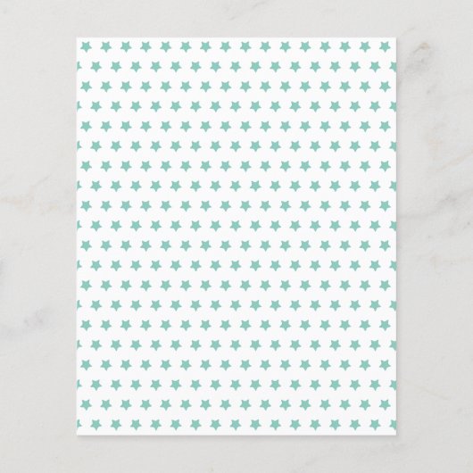 Budget Unicorn Virtuele 1e verjaardag Uitnodiging (Achterkant)