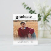 Budget Unieke Afstudeerder 2 Aankondiging van het  (Staand voorkant)