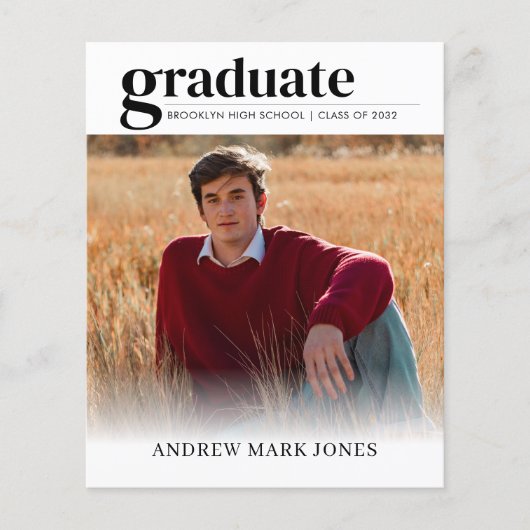 Budget Unieke Afstudeerder 2 Aankondiging van het  (Voorkant)