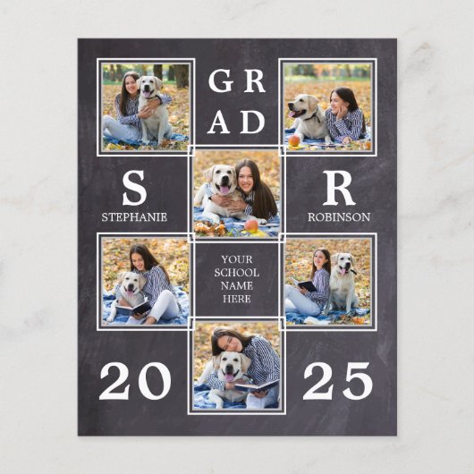 Budget Unieke Uitnodiging van het Afstuderen van h (Voorkant)