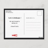 BUDGET Vaderdag Crawfish Boil Party Briefkaart (Achterkant)