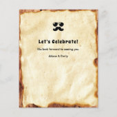 BUDGET Vaderdag Foto stijl BBQ Uitnodigen (Achterkant)