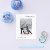 Budget Vakantie 2 Foto Modern Minimal 2024 Kaart (Enkel)