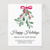 Budget Vakantie Verhuisaankondiging (Voorkant)