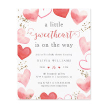 Budget Valentijn Sweetheart Hearts Baby shower
