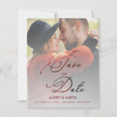 Budget Vellum Gradient Transparent Overlay Photo (Voorkant)