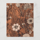 Budget verbrande Sinaasappel Wildflower bruiloft (Achterkant)