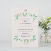BUDGET Verdure Blush Feuille Mariage Invite A9 (Debout devant)