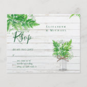 BUDGET Verdure rustique RSVP Fern Feuilles (Devant)