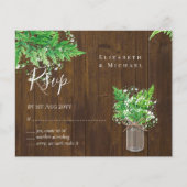 BUDGET Verdure rustique RSVP Fern Feuilles (Devant)