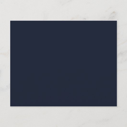Budget verjaardag blauw goud save the date (Achterkant)
