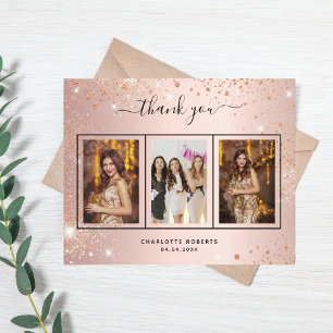 Budget verjaardagscentrum roos blush glitter foto