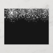Budget verjaardagsfeestje black Silver behalve dat (Achterkant)