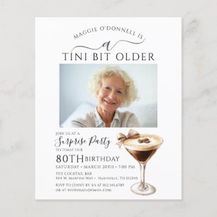 BUDGET VERRASSINGSFEEST 80e Espresso Martini