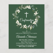 Budget vert | prospectus de confirmation (Devant)