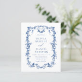 Budget Victoriaans Franse QR-code alles in één bru (Staand voorkant)