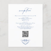 Budget Victoriaans Franse QR-code alles in één bru (Achterkant)