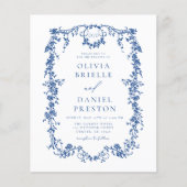 Budget Victoriaans Franse QR-code alles in één bru (Voorkant)