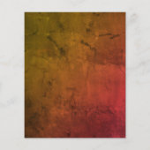 Budget vintage foto trouwfolder flyer (Achterkant)