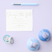 BUDGET Vlieger Papier Wijzigingsdatum Huwelijk Flyer (Enkel)