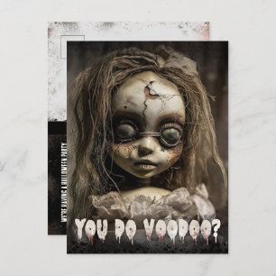 Budget Voodoo Doll Volwassen Halloween Uitnodiging