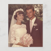 Budget voor Forever 60th Jubileum foto uitnodigen (Achterkant)