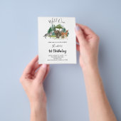 budget voor Wilde 1-jarig bosbos Flyer (Hand)