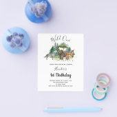 budget voor Wilde 1-jarig bosbos Flyer (Enkel)