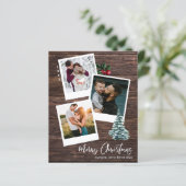 Budget Vroeg Kerstmis 3 Onmiddellijk Foto Rustic (Staand voorkant)