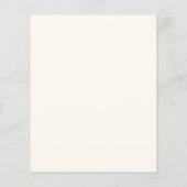 Budget wacht nauwelijks met neutraal Baby shower (Achterkant)