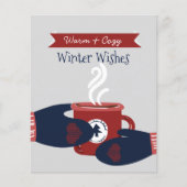 Budget Warm Wishes Coffee Kerstfeestdag (Voorkant)