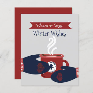 Budget Warm Wishes Coffee Kerstfeestdag