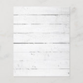 Budget Waterverf Cabin Holiday Open Huis Flyer (Achterkant)